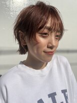 ブラウヘアアンドケア(care)&nbsp;のばしかけショートボブ