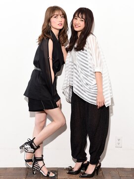 カバーヘア ブリス 戸田公園西口店(COVER HAIR bliss) 甘辛MIX*顔回りレイヤーくびれヘアこなれロングtk5戸田公園