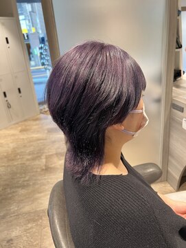 ブロッサム 保谷(Blossom) くびレイヤーエモージュ小顔カットシースルーバング大人ガーリー