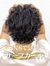 SNSで大ヒット！！【MORIKAKE指名】メンズカット&サーフカールパーマ　￥15950
