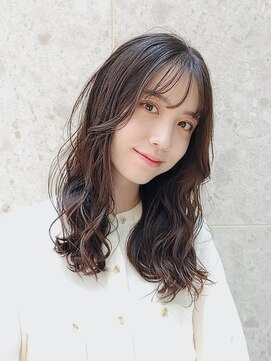 レブリィ ゼンコー 国領(Reverie ZENKO) 大人かわいいゆるふわパーマレイヤー