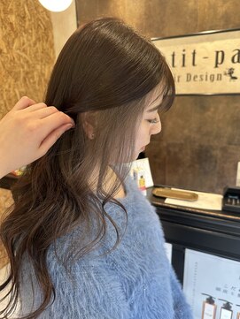 ヘアデザイン プティパ(Hair Design petit-pas) イヤリングカラー