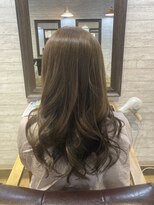 ニースヘアギャラリー 上野御徒町店(Neece hair gallery by across)&nbsp;イルミナサファリでふんわりロング