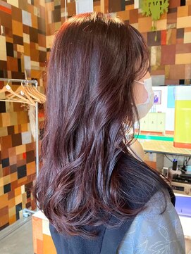 キサイ バズ(kisai BUZZ) ブリーチなしダブルカラー/暖色系カラー/中目黒