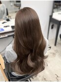 上品韓国ヘアミルクティーグレージュ