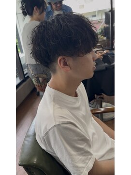 ヘア ライフ ワイレア(HAIR LIFE Wailea) 波巻きパーマ+シャドウパーマMIX