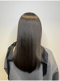 アッシュベージュ×髪質改善トリートメント
