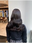 黒髪/グレージュカラー/ココアベージュ/ヘルシーロング /表参道