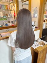 ギャラクシー ヘアードレッサーズ(galaxy hairdressers)&nbsp;ブリーチ有りグレージュカラー
