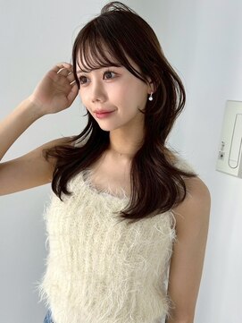 ユーフォリア 新宿店(Euphoria) シースルーバング美髪大人可愛いナチュラルカール