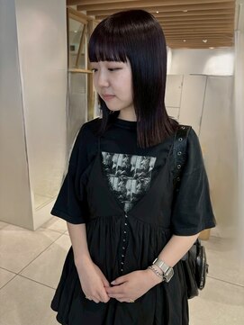 トーチ(torch) 【栄　大須】酸性ストレートでタッセルボブ