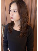 トップヘアスパアンドリゾート 鳴海(TOP HAIR spa&resort)&nbsp;レイヤー/艶感カラー/ブラウンカラー