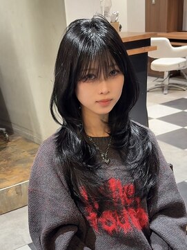 ニューヨークニューヨーク 梅田茶屋町店(NYNY) ハッシュカット　レイヤーカット　韓国レイヤー　イルミナカラー