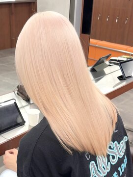 ニコ トウキョウ 渋谷(nico TOKYO) ダブルカラーミルクティーベージュピンクブラウンロングレイヤー