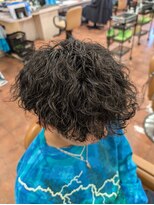 シャラク 戸出店(sharaku)&nbsp;メンズツイストパーマ