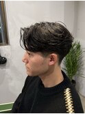フェザーショート/MEN'S/フェザーパーマ/ニュアンスパーマ/松戸