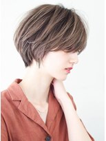 ルアン 上通り(ruen)&nbsp;ショートヘアショートカットショートボブ熊本ショート前髪長め