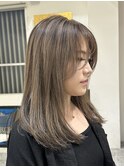 ROUIS 津田沼 グレージュハイライト/レイヤー/船橋