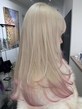 ペレ 梅田(PELE) 着物ヘア/大人ガーリー/ダークアッシュ/似合わせカット/梅田