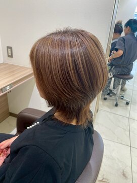 アッシュ 等々力店(Ash) 大人ショート　脱白髪染め