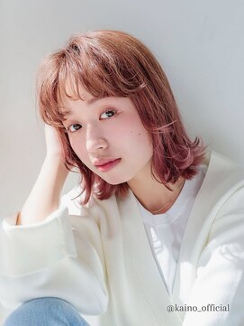 KAINO イオンモール堺北花田店【カイノ】【4月24日NEW OPEN(予定)】 【KAINO】外ハネミディ×ニュアンスワックス☆