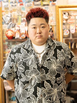 マーリィズバーバー 本店(MARLEY'S BAR BER) マレットヘアー 厚木/海老名