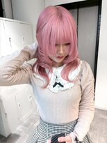 リンドトウキョウ ウメダ(LINDO TOKYO)&nbsp;梅田/大阪/くすみベージュ/ピンクヘアー/ダブルカラー