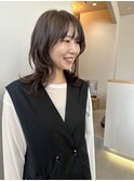 20代30代/顔まわりレイヤー/ウルフレイヤー