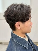 フゥ 宇都宮戸祭(FeU) 宇都宮メンズカットメンズパーマ波巻きスパイラルパーマツイスパ