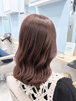 アンフィ 神奈川新町(Anphi) 30代・40代 立体感ハイライト チェリーピンク