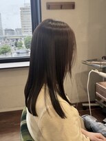 エルサフィロ キタハマ(el zafiro kitahama) 30×40×50代×似合わせカット×ストレートパーマ
