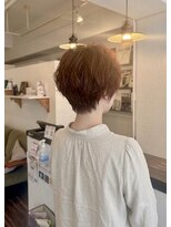 ティティーサッポロ(tity sapporo)&nbsp;透明感アッシュブラウンx柔らかいニュアンスの大人ショートボブ