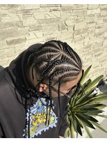 エイトヘアー(Ei8htHair) デザインコーンロウ
