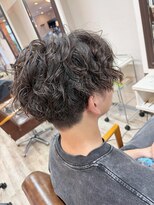 ヘアーパッション(Hair Passion) センターパート×スパイラルパーマ