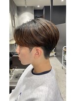 クレオ 福大通り店(CREO)&nbsp;ニュアンスパーマ◎センターパート×抜け感好感度UPメンズ