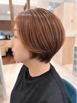 美容室 ハートヘアー(HEART hair) 丸みショートボブ