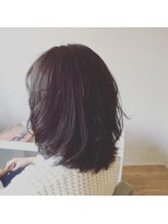 カタチヘアー(HAIR)&nbsp;。。。。。。。。。。ミディアムのカタチ。。。。。。。。。１。