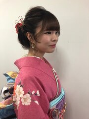 ☆成人式☆和装ヘアセット