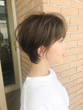 サロンドミルク 原宿(salon de MiLK) すっきりイメチェン 耳かけショート