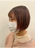 韓国風根元パーマ