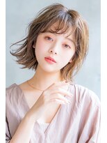 ロロ(ro-ro)&nbsp;【恵比寿ro-ro】インナーカラーベージュxフリンジウェーブ