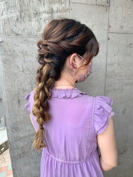 アルカナ 明治神宮前原宿(ARCANA) ラプンツェル風◎編みおろしセット