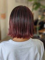 イーアップ バイ ボス(e up by boss)&nbsp;切りっぱなしボブバレイヤージュ