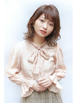 レスピア 銀座中央通り店(Respia) 大人ミディアムレイヤースタイル【銀座】