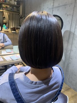 髪質改善ヘアエステ フランネル 経堂(Flannel) 王道ボブヘアー