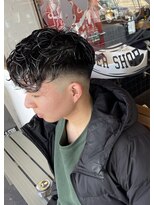 エルエー バーバーショップ 草津店(L.A BARBERSHOP) 店長【橋本】外国人風パーマ