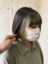 ペネロープ(Penelope)&nbsp;インナーカラー/イヤリングカラー/ショートボブ　担当　夕島