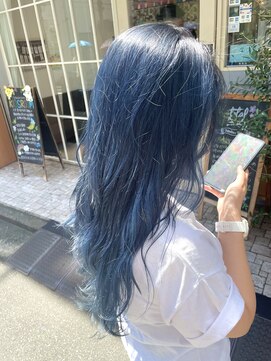 ネオリーブアイム 横浜西口店(Neolive aim) ハイトーン☆ブルーカラー【横浜】