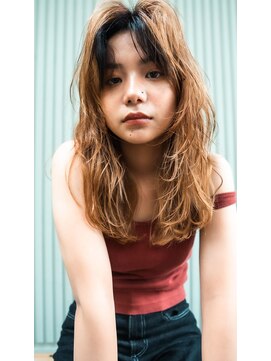 ガレージ バイ グリーン 原宿 表参道(Garage by green) 【loki】レイヤー×エアーウェーブ