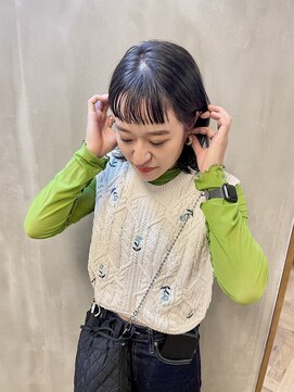 スワッグ(Swag) ショートバングなミニボブ◎